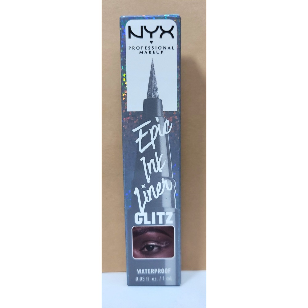 NYX Epic Ink Liner Glitz Flashy Flare EILG04 Waterproof Metallic Eyeliner 1ml